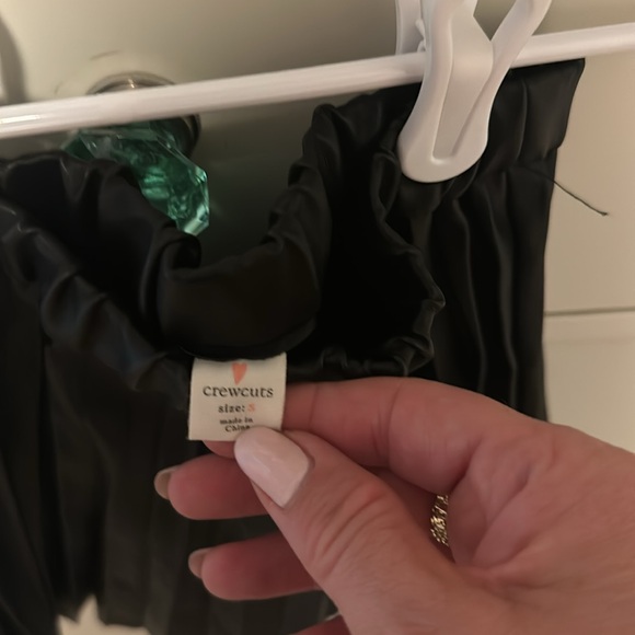 Crewcuts Vegan Leather Pleated Skirt - Picture 3 of 3